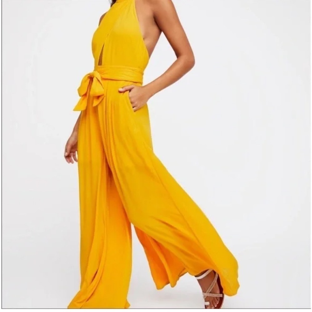 New Free people kissing sunlight jumpsuit